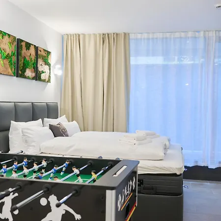 度假居 Tropical Island 23c - Seesicht - Massage - Bbq - Billiard - Trambolin - Tischkicker - Penthouse - Parkplatz 厄赫宁根